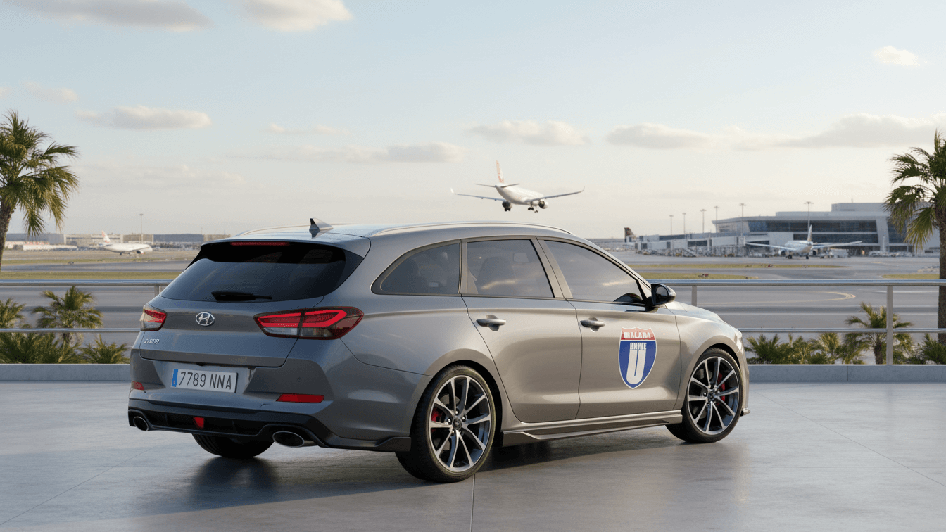 wypożyczalnia aut na lotnisku w maladze